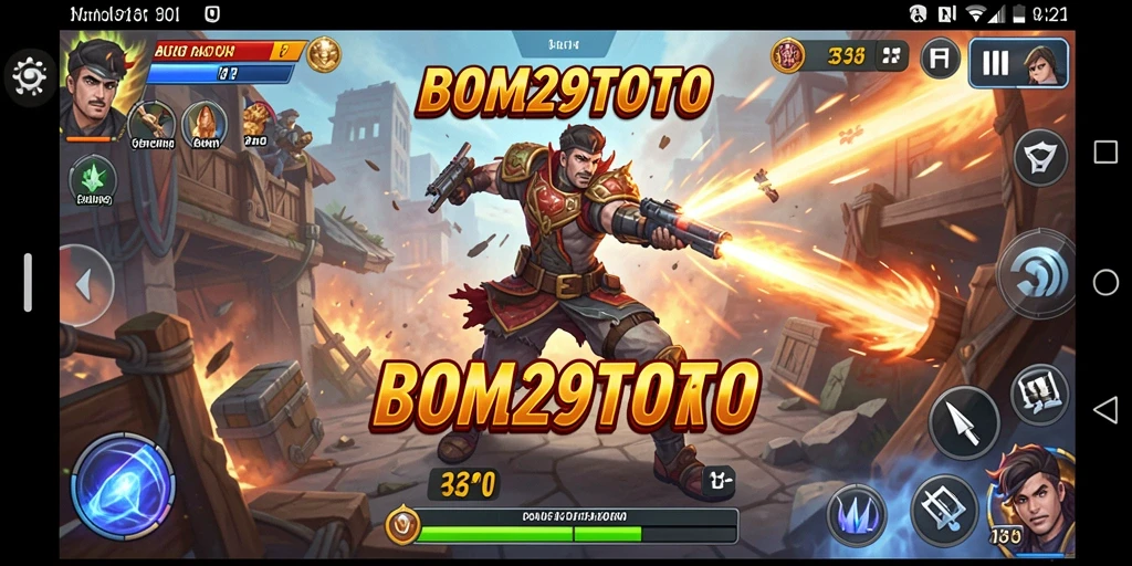 Gambaran aksion mendebarkan dalam BOM29TOTO dengan grafis yang memukau.
