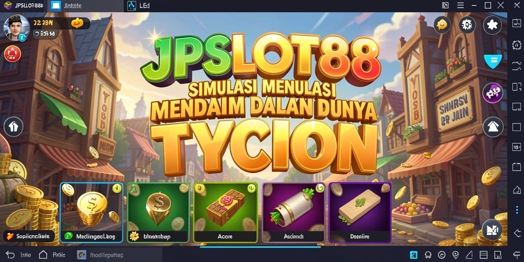 Tangkapan layar <strong>JPSLOT88</strong> yang menampilkan gameplay Tycoon yang mendebarkan.