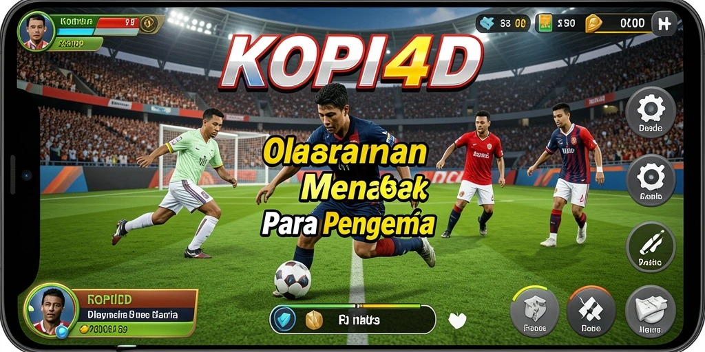 Gameplay KOPI4D yang seru dengan berbagai pilihan olahraga.