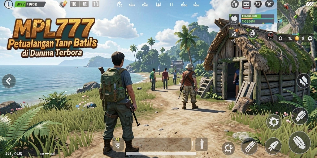 Gameplay seru di dunia terbuka MPL777 yang menantang.