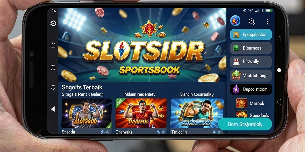 Screenshot SLOTSIDR menampilkan pengalaman taruhan yang imersif dan interaktif.