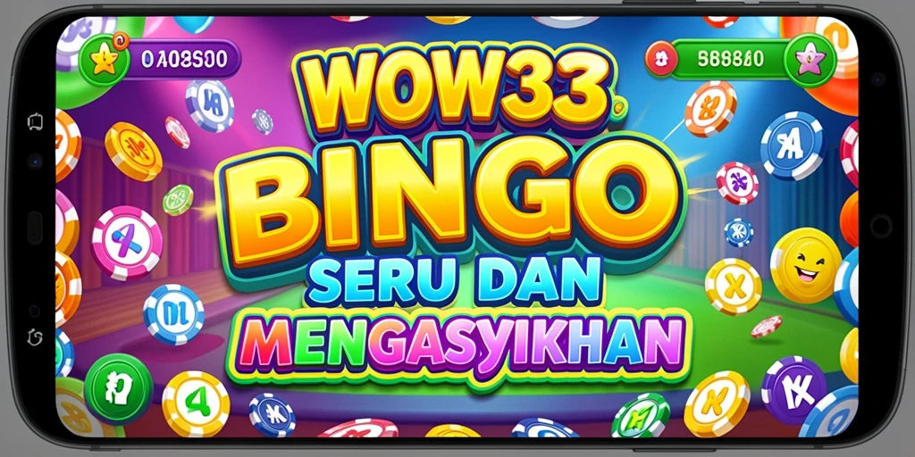 Tampilan gameplay WOW33 yang seru dan penuh warna dalam permainan Bingo.